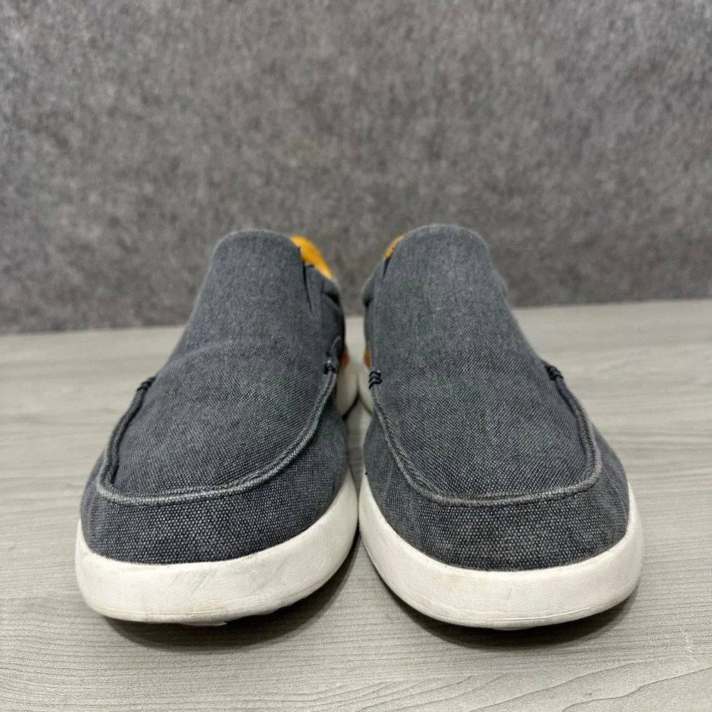 OrthoComfoot Slip On Loafers Mens EU‎ 47 US 13 Gray Arch Support Boat Shoes